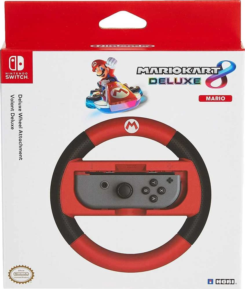 HORI Mario Kart 8 Deluxe Racing Wheel (Mario), skirtas Nintendo Switch