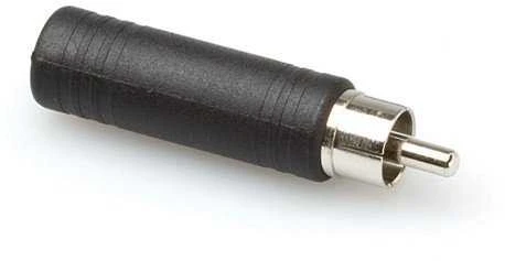Hosa garso adapteris RCA kištukas į 6.35mm lizdą