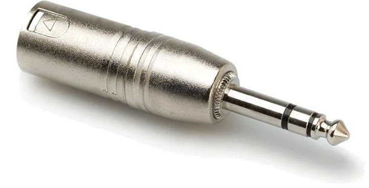 Hosa - Adapteris XLRm kištukas - 6,35 mm TRS kištukas