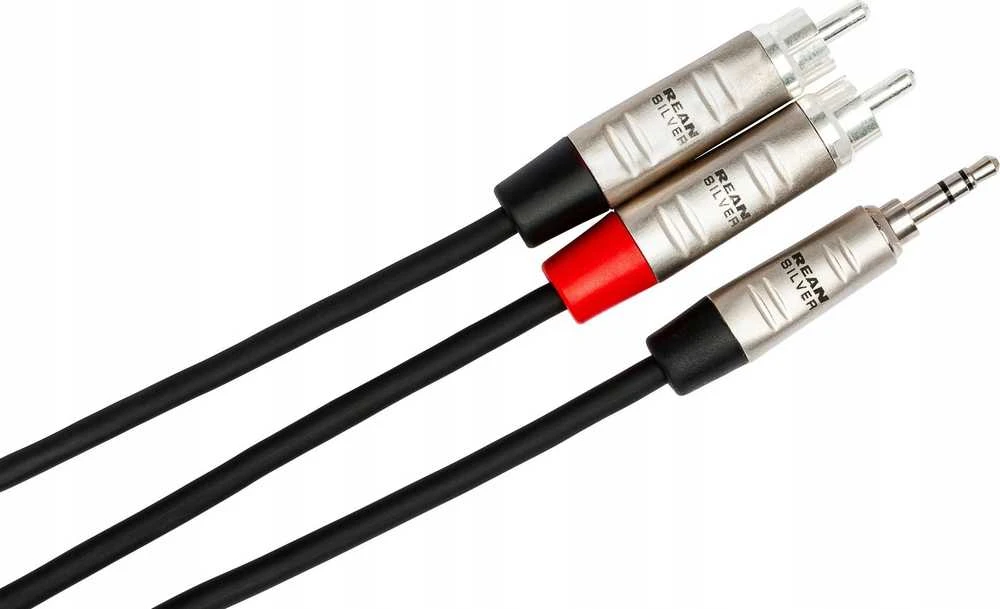 Hosa - Kabelis PRO TRS 3.5mm - 2 x RCA 1.8m