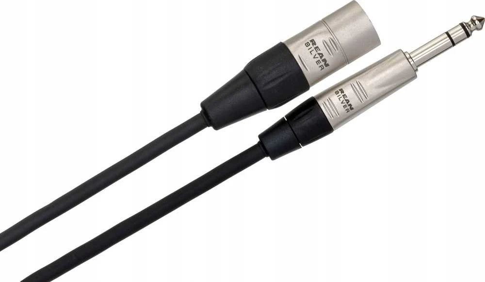 Hosa garso kabelis su Rean XLR ir 6.3mm TRS jungtimis