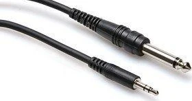 Hosa audio kabelis su 6.35mm ir 3.5mm jungtimis