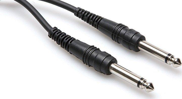 Kabelis Hosa Jack 6.3mm - Jack 6.3mm 3.05m juoda (CPP-110)