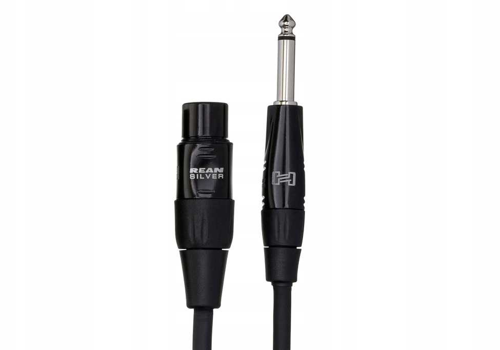 Hosa - PRO XLRf - TS mikrofono laidas. 1,5 m