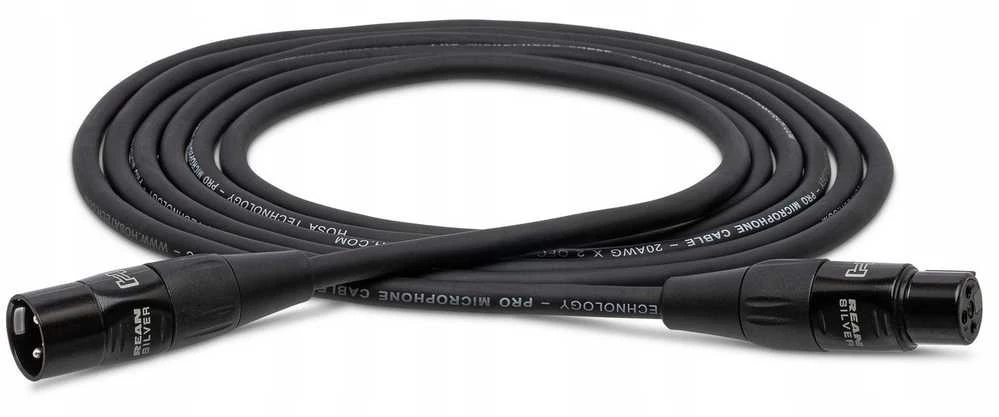 Hosa XLR laidas su REAN jungtimis