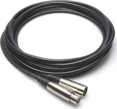 Hosa XLR – XLR 7,6 m juodas kabelis (MCL-125)