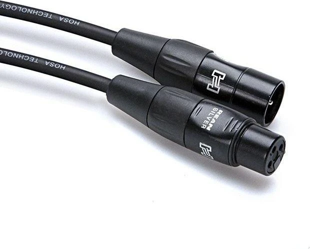 Hosa XLR - XLR laidas, 3m, juodas (HMIC-010)