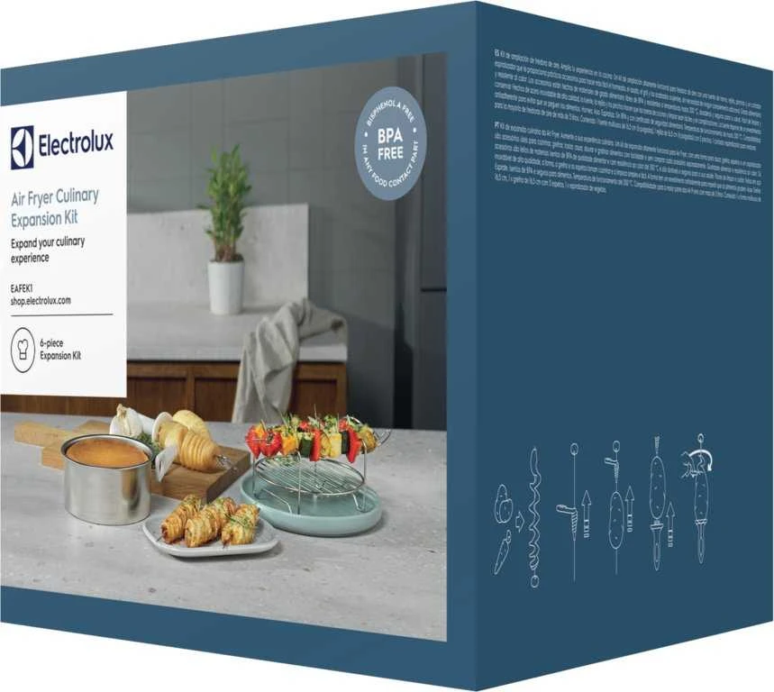 Karšto oro gruzdintuvės priedų rinkinys Electrolux EAFEK1