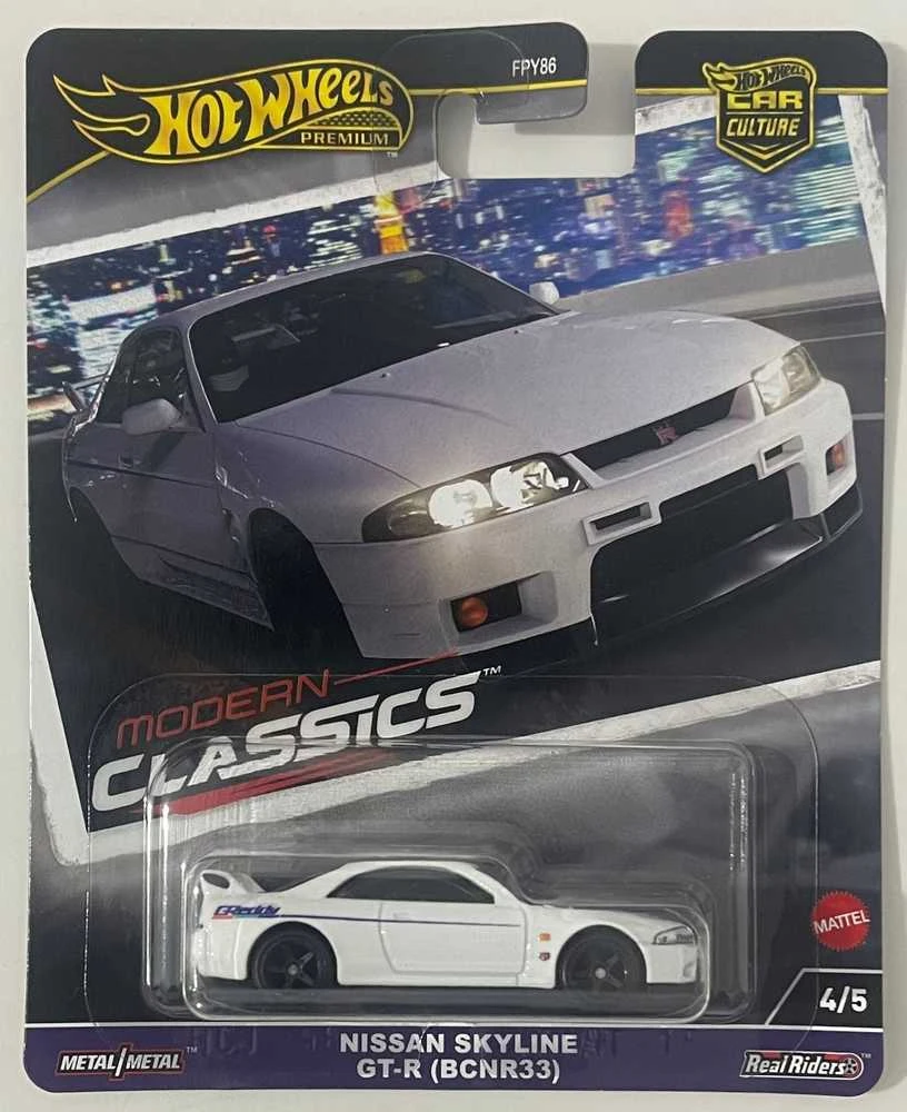Mattel Hot Wheels Premium Nissan Skyline GT-R diecast automobilis ZA6031