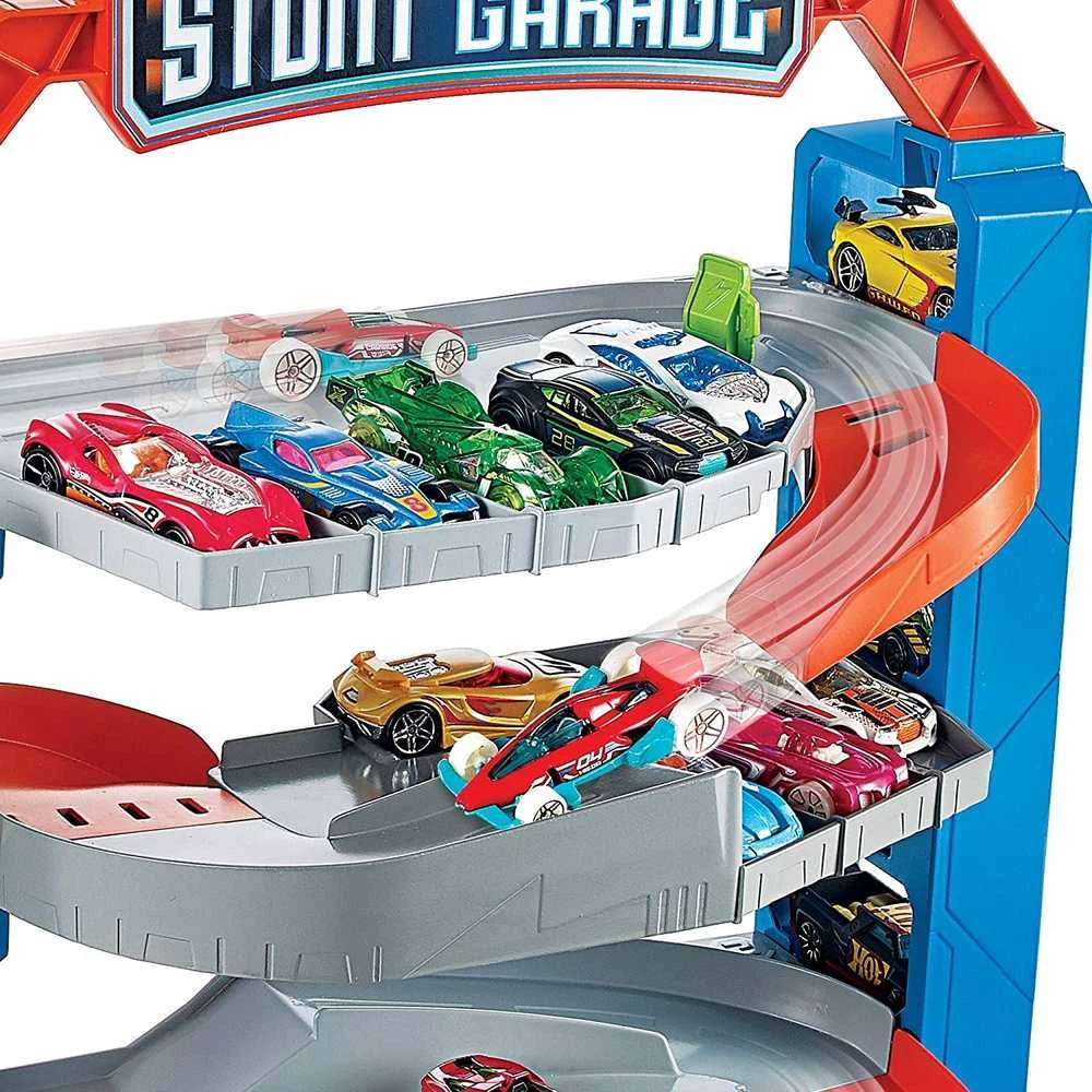 Mattel Hot Wheels garažas su triukais
