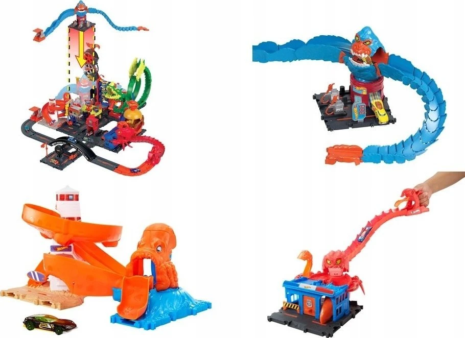 Mattel HOT WHEELS CITY trasų priedai (HDR29)