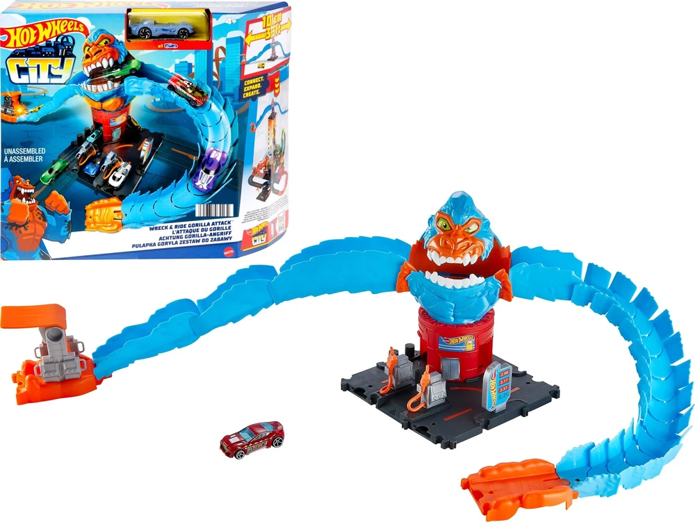 Mattel HOT WHEELS CITY trasų priedai (HDR29)