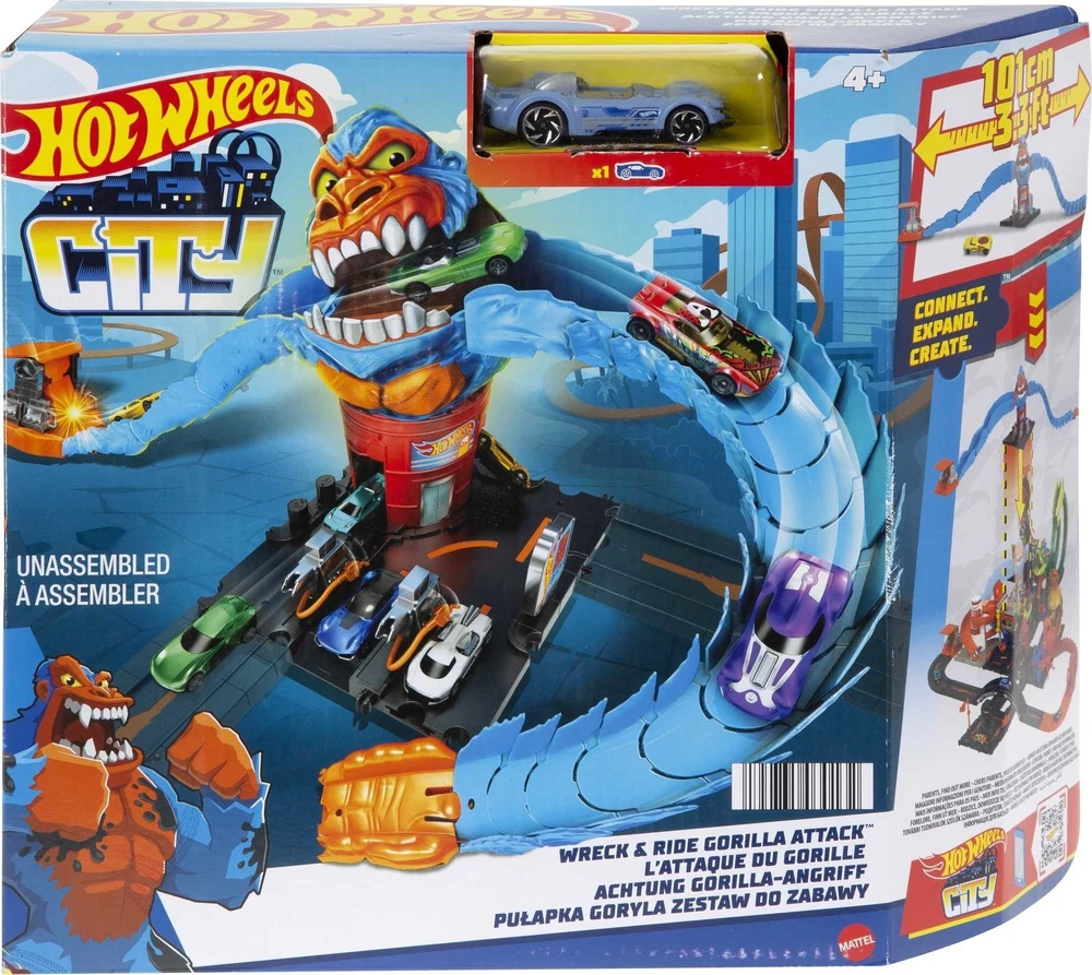 Mattel HOT WHEELS CITY trasų priedai (HDR29)
