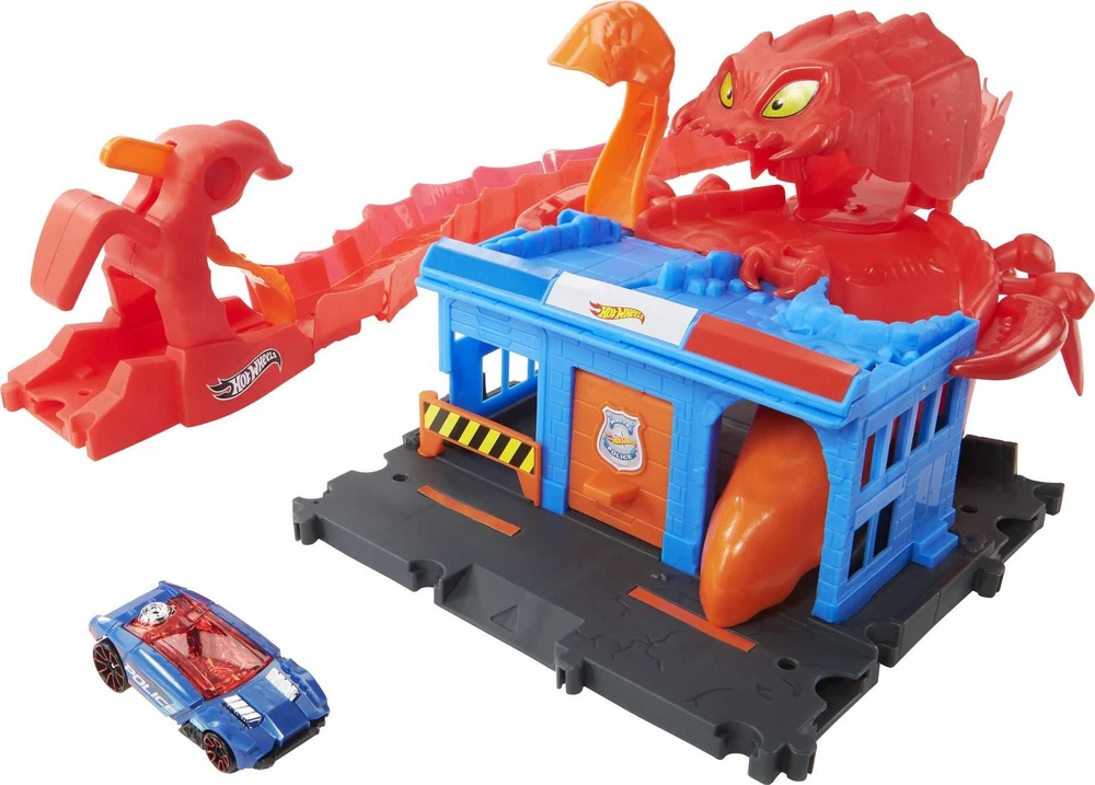 Mattel HOT WHEELS CITY trasų priedai (HDR29)