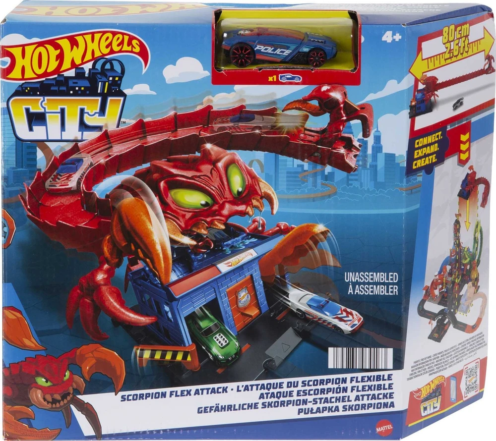 Mattel HOT WHEELS CITY trasų priedai (HDR29)
