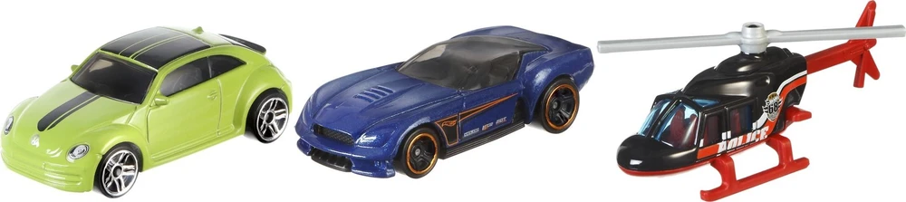 Mattel HOT WHEELS trijų automobilių rinkinys, K5904
