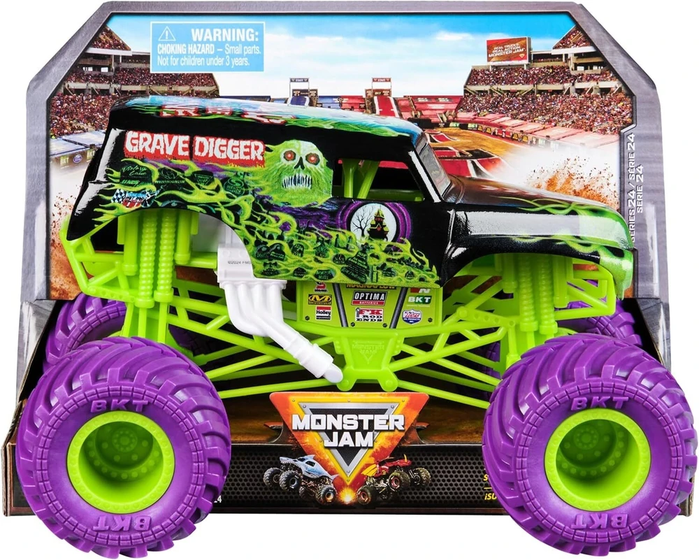 „Monster Jam“ – 1:24 die-cast – kapų kasėjas (6074256)