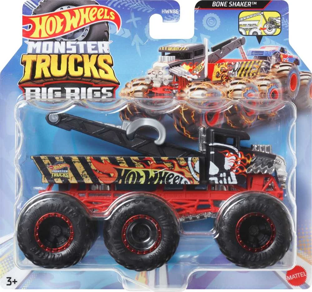 Mattel HOT WHEELS MONSTER TRUCKS 1:64 mastelio džipai (HWN86)