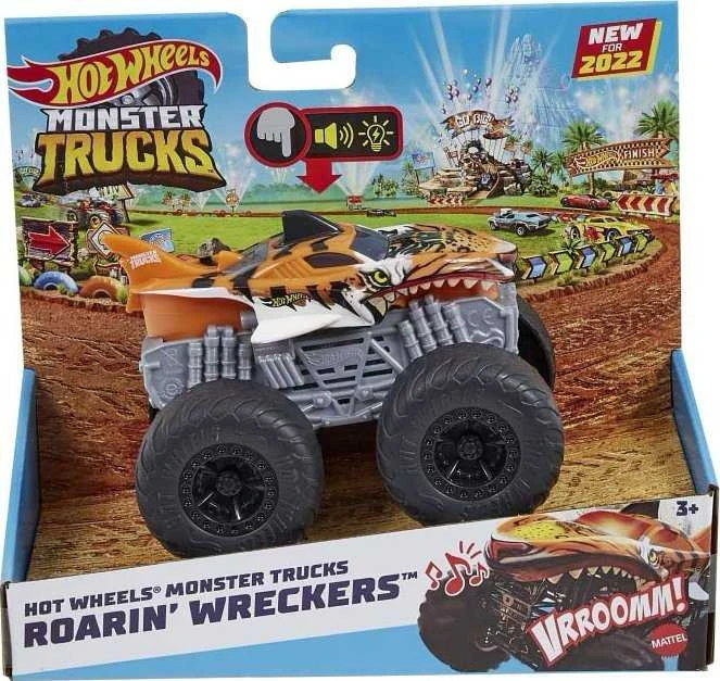 HOT WHEELS MONSTR TRUCK automobilis Roarin Wreckers Bone Shaker CU