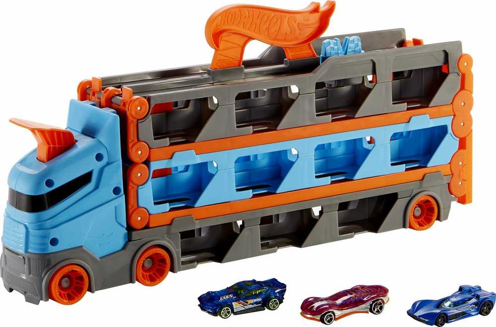 Hot Wheels City lenktyninis transporteris 2in1 (GVG37)