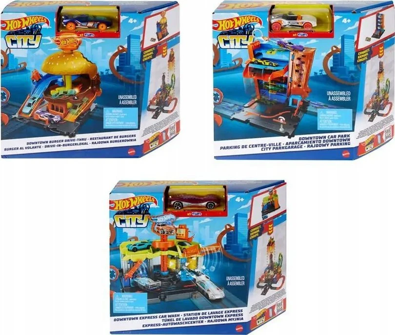 Hot Wheels žaidimo rinkinys „Miestas" 2022, asortimentas