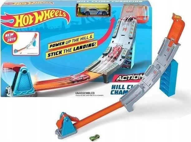 Mattel Žaislinis Hot Wheels lenktynių rinkinys Rywalizacja Mistrzów GBF83