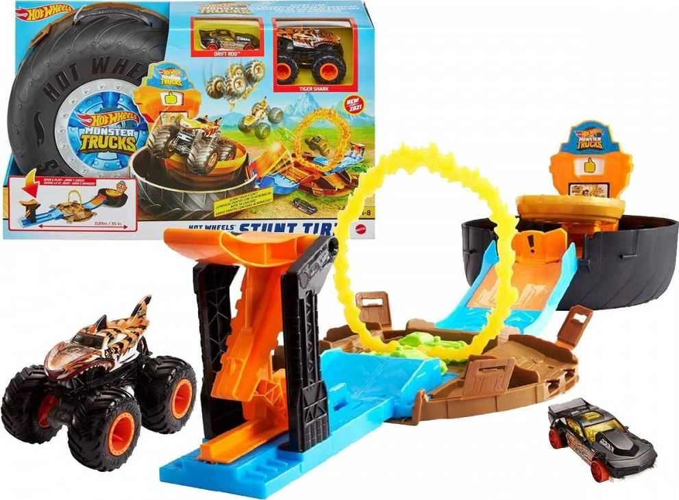 Mattel Hot Wheels triukų rinkinys „Padanga džipams“