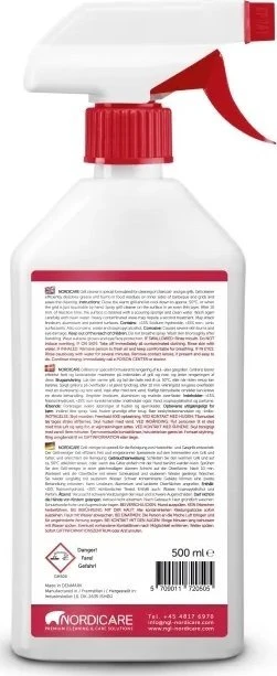 House Detailing Namų valymo priemonė „Nordicare Grilis“ 500 ml
