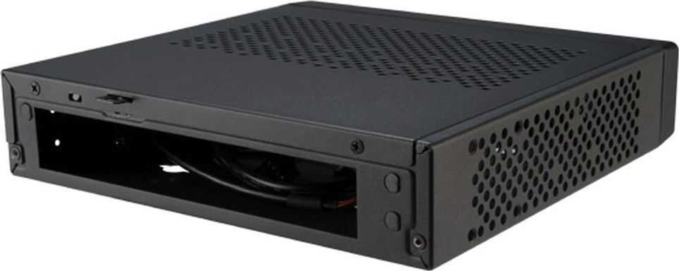 Akasa Cypher SPX Thin Mini-ITX kompiuterio korpusas, OEM - juodos spalvos