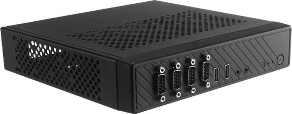 Akasa Cypher SPX Thin Mini-ITX kompiuterio korpusas, OEM - juodos spalvos