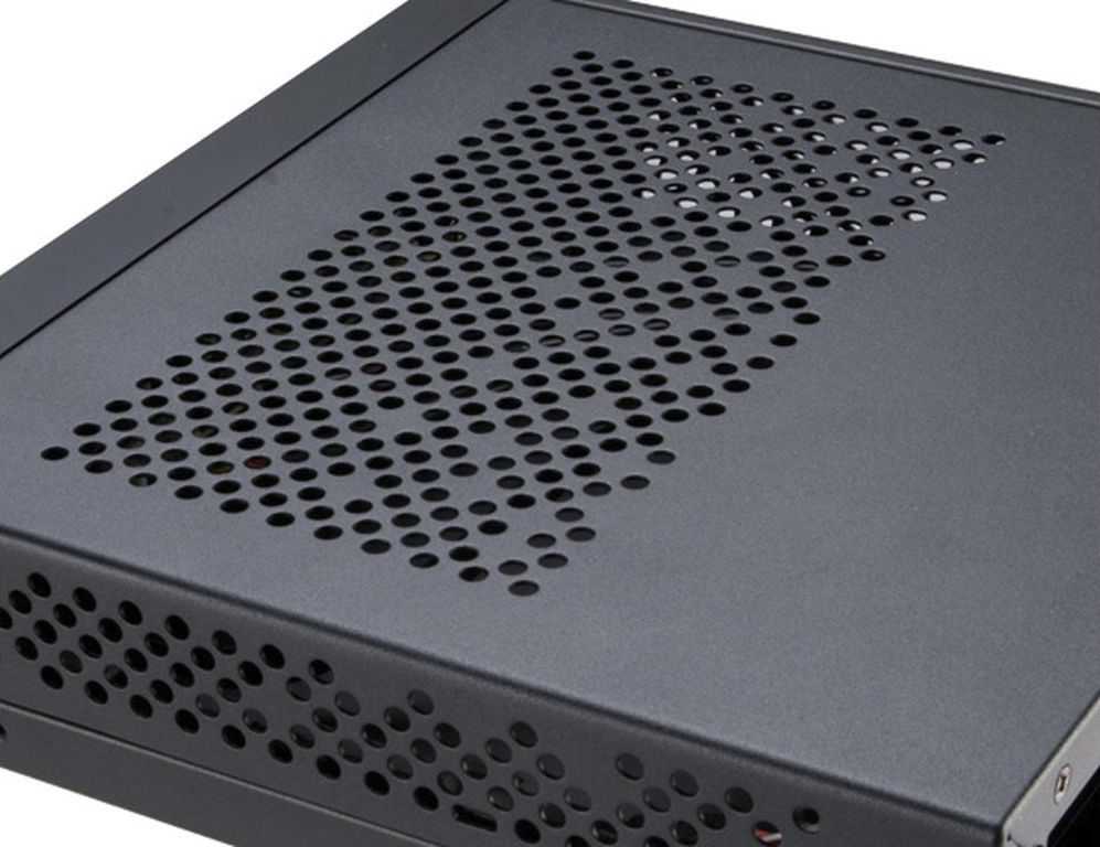 Akasa Cypher SPX Thin Mini-ITX kompiuterio korpusas, OEM - juodos spalvos