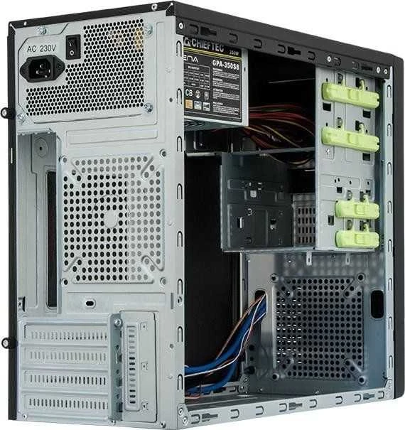 PC Corpus Chieftec MESH, XT-01B-400GPB, 400 W PSU (GPB-400S)