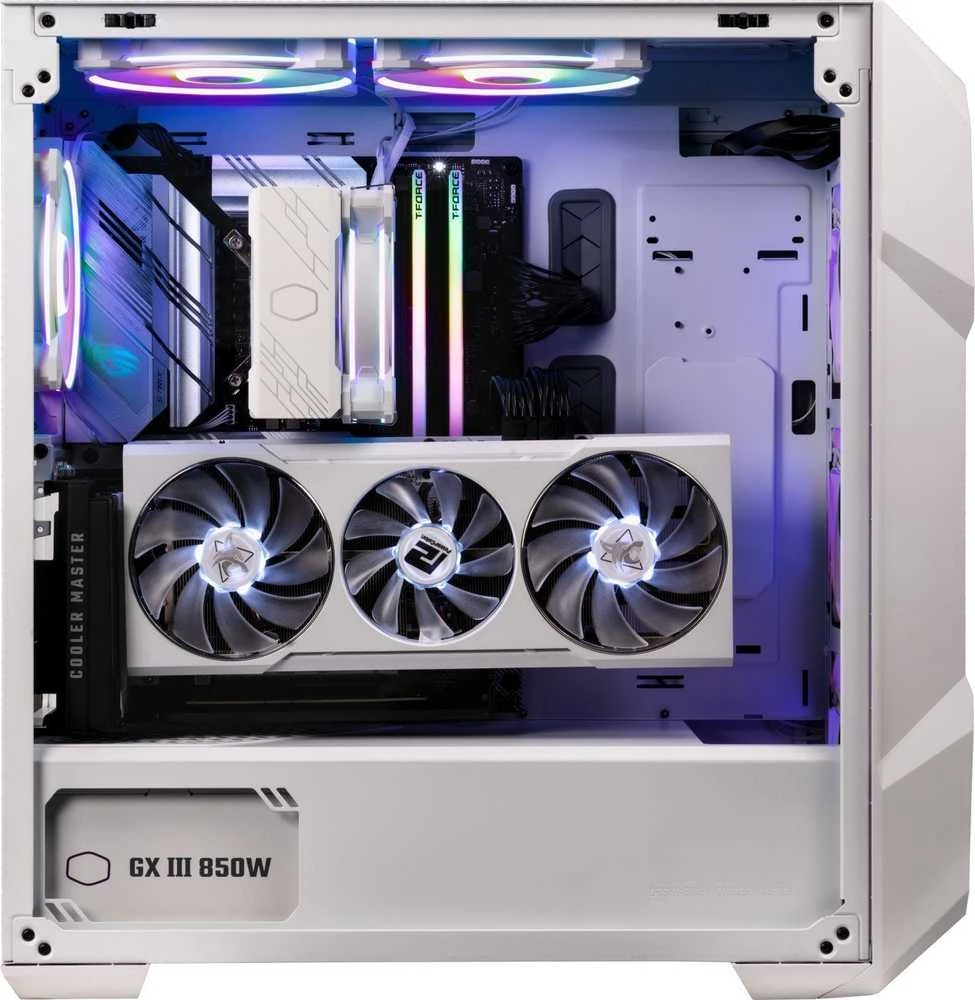 COOLER MASTER PC dėklas MasterBox TD500 V2 Mesh ARGB baltas