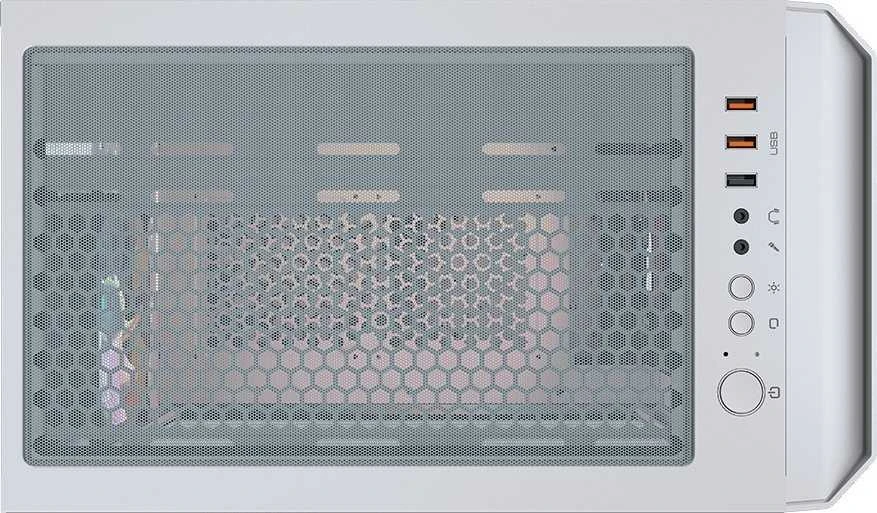 COUGAR MX430 Air RGB PC dėklas, Mid Tower, Baltas