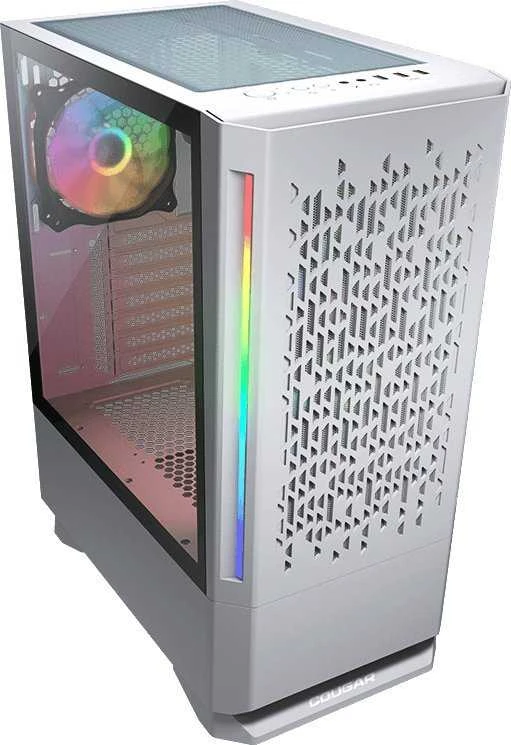 COUGAR MX430 Air RGB PC dėklas, Mid Tower, Baltas