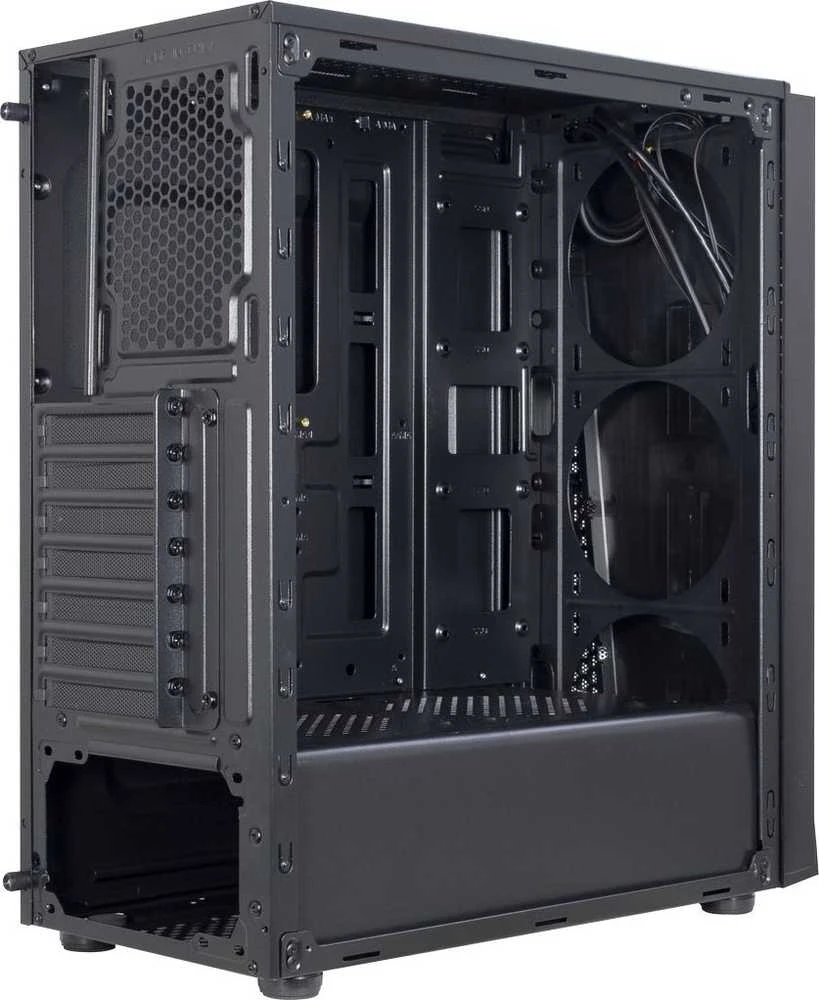 Važiuoklė INTER-TECH T-11 Televen Gaming Midi Tower, ATX, 1xUSB3.0, 2xUSB2.0, HD garsas, papildomas maitinimo šaltinis, lango šoninis skydelis, vieta vandens aušinimui