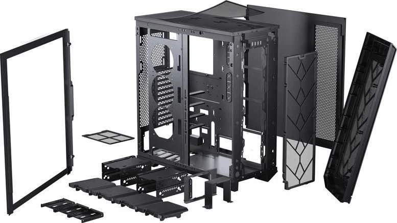 PHANTEKS Enthoo Pro 2 Server XL-EEB grūdintas stiklas