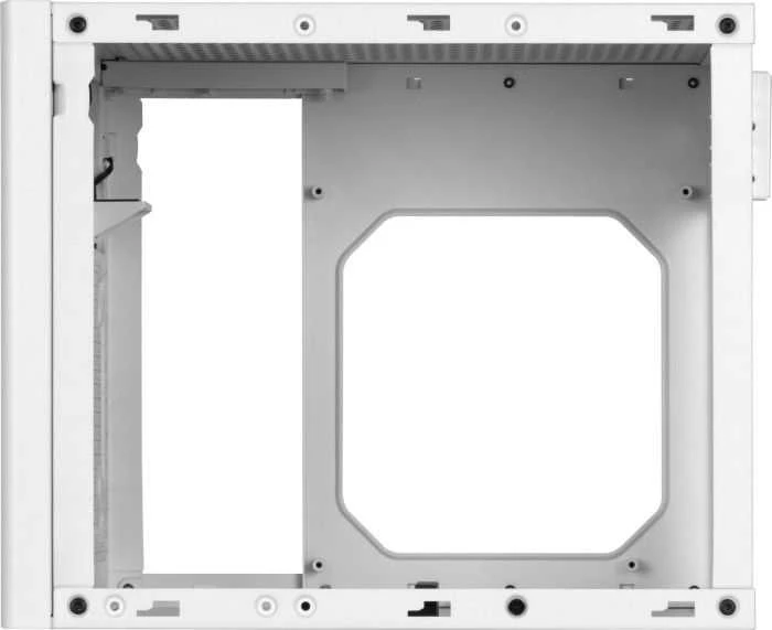 „SilverStone SST–SG16W Mini–ITX“ korpusas – balta