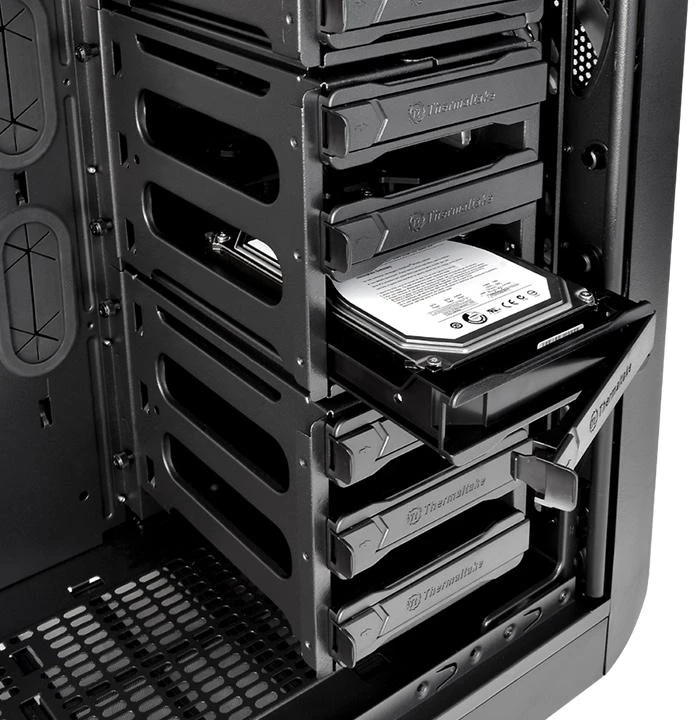 Housing Thermaltake Core V71 TG CA-1B6-00F1WN-04 (ATX, Extended ATX, Micro ATX, Mini ITX, juodos spalvos)