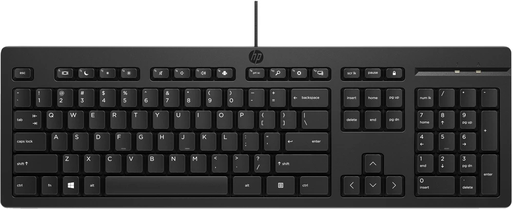 HP 125 Klaviatūra su USB jungtimi UKRAINIAN -
