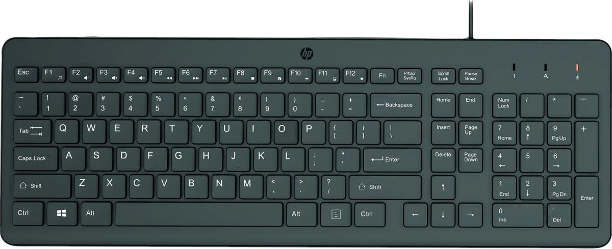 Hewlett Packard (HP) HP 150 Klaviatūra su laidu