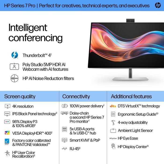 Monitorius HP Series 7 Pro 727pm (8K135AA)