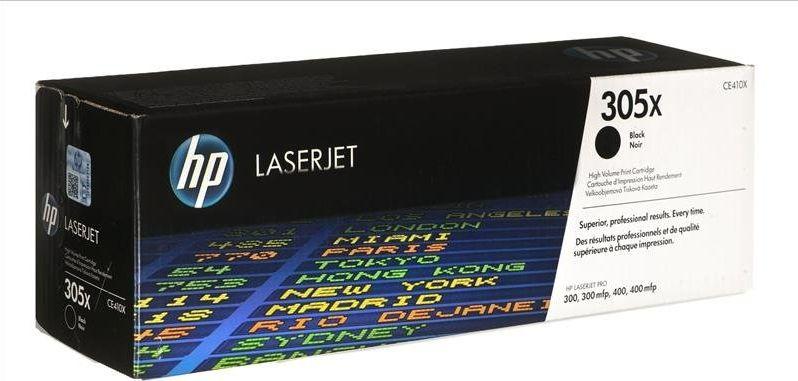 Hewlett Packard (HP) HP 305A juodi originalūs dažai (CE410X)