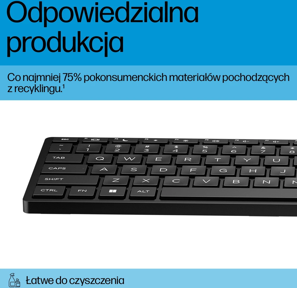 Klaviatūra HP 320MK CABLE KB + Pelė - COMBO #AKC HUNGARY