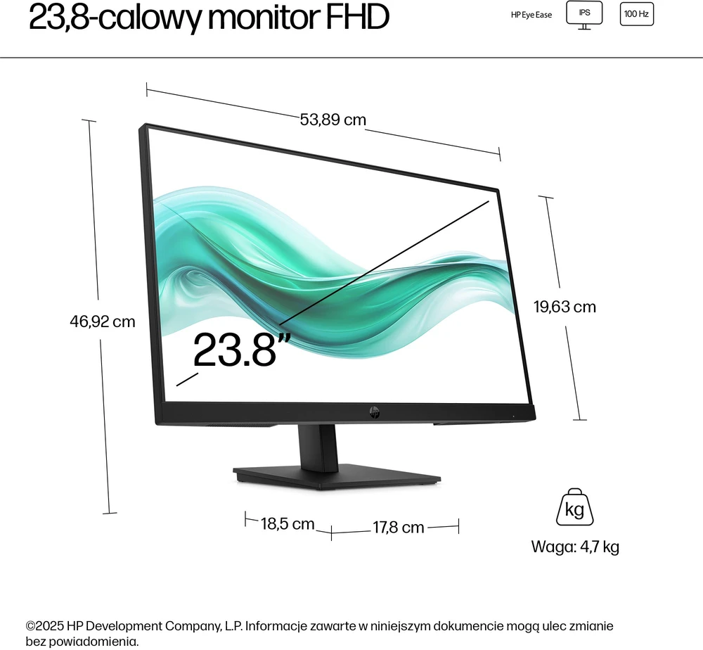 Monitorius HP 324ph - Series 3 Pro - LED