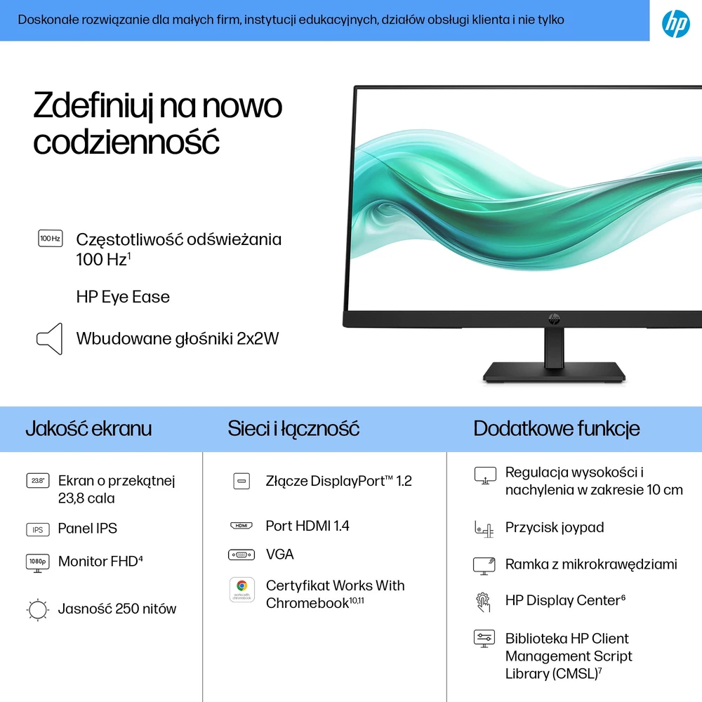 Monitorius HP 324ph - Series 3 Pro - LED