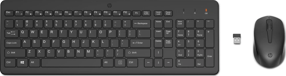 Klaviatūra HP 330 belaidė pelė ir klaviatūros rinkinys IT