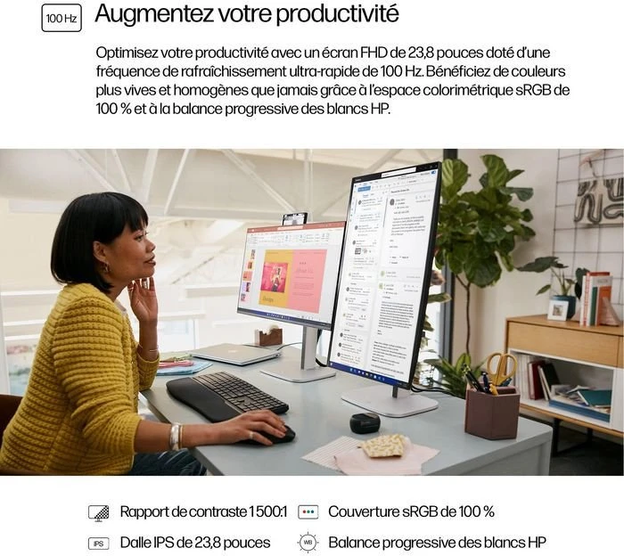 Monitorius HP Series 5 Pro 524pf 23.8'' FHD