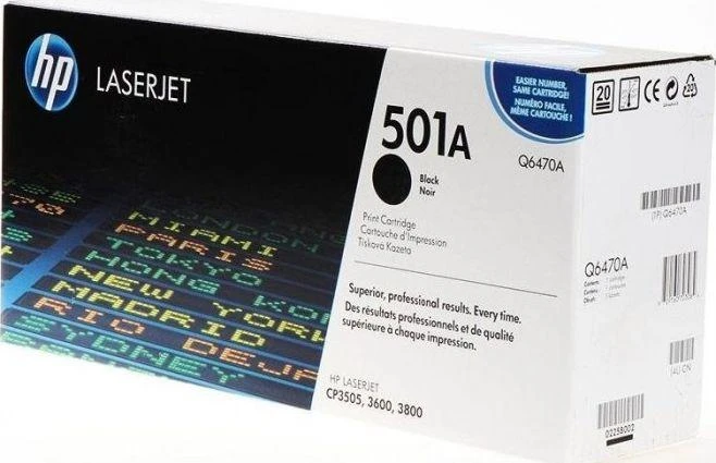Hewlett Packard (HP) HP Color LaserJet 3600/3800 Toneris Juodas (6.000 pages)