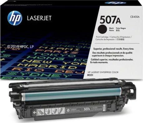 Hewlett Packard (HP) HP 507A toneris juodas originalus (CE400A)